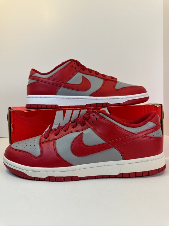 Nike Other - Nike Dunk Low Retro UNLV 2021 Medium Grey Varsity Red Men's Size 11